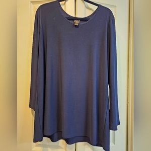 Clara Sunwoo tunic 1X black